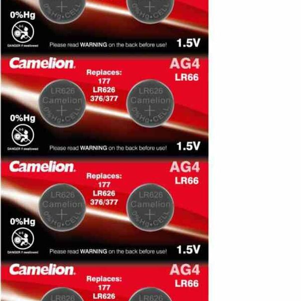 Батарейка LR626 Camelion 377A/LR626/177, 10 шт.