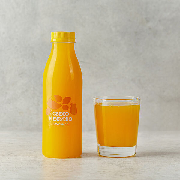 Сок апельсиновый свежевыжатый 0.5 л