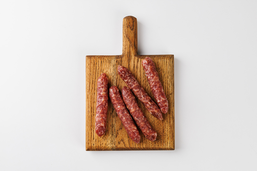 

Колбаски ВкусВилл Мини сырокопченые классические 90 г