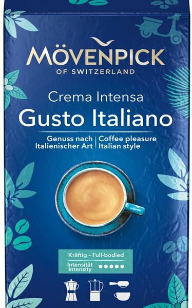 Кофе Movenpick Gusto Italiano жареный молотый 250г