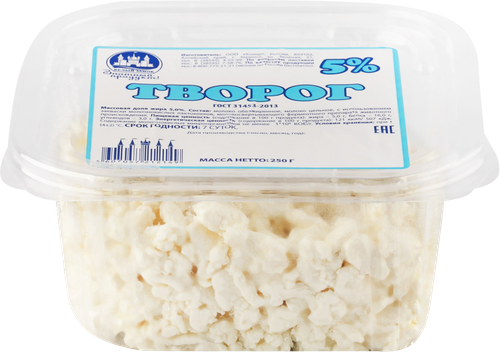 

Творог Белый замок 5% 250 г