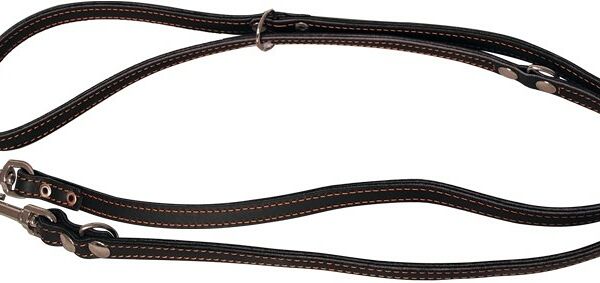 Triol поводок-перестежка кожаная