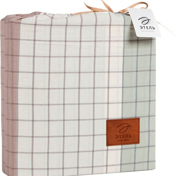 Комплект постельного белья Этель Imperia жатый хлопок Евро