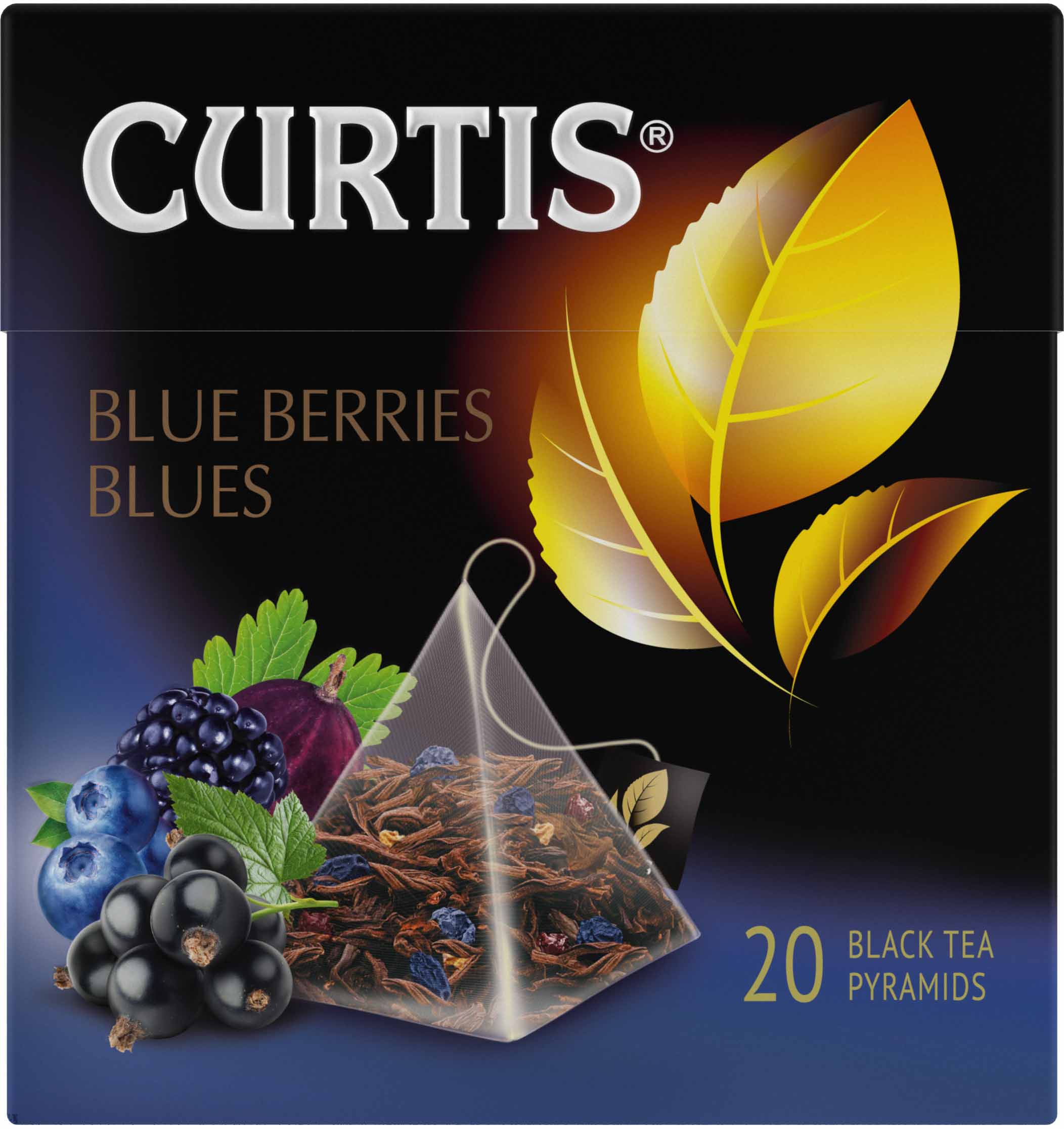 

Чай черный Curtis Blue Berries Blues 20пак