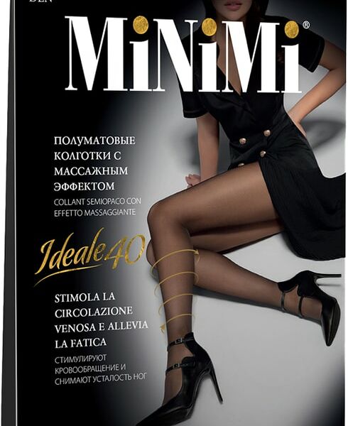 Колготки MiNiMi Ideale 40 утяжка по ноге Caramello Карамельный Размер 2