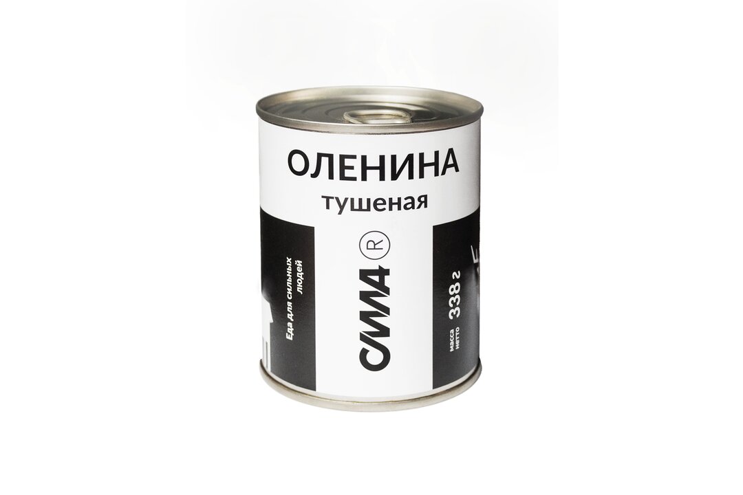 

Оленина тушеная Сила высший сорт жестяная банка 338 г