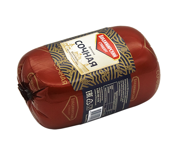 Ветчина варёная Владимирский стандарт Сочная