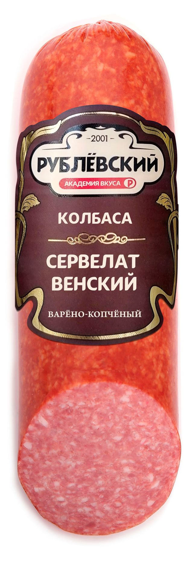

Сервелат варёно-копчёный Рублевский Венский 300 г
