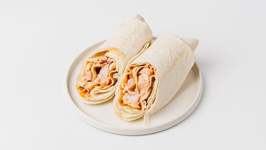 Сэндвич ролл ВкусВилл с тигровыми креветками, 165г