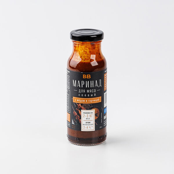 Маринад для мяса соевый (с медом и горчицей) 230г