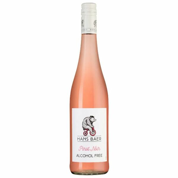 Вино безалкогольное Hans Baer Пино Нуар розовое 750 мл