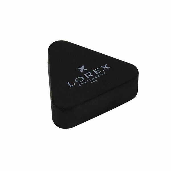 Ластик Lorex Base inspiration, треугольный черный