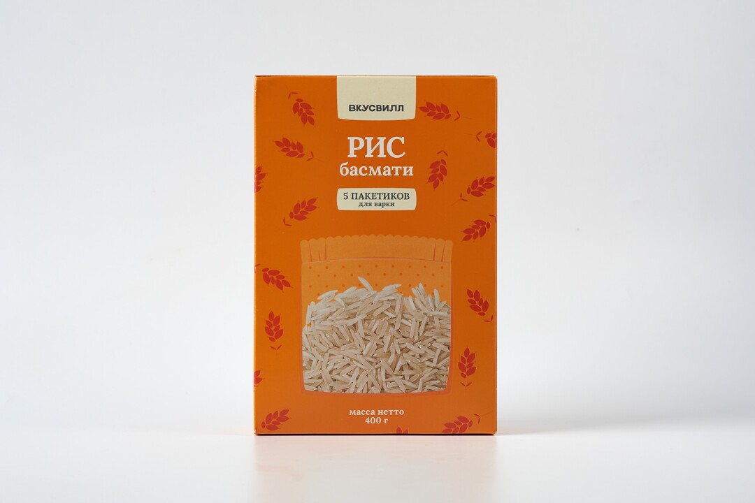 

Рис "Басмати" (пакетики), 400 г