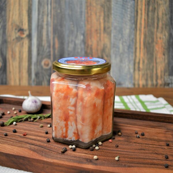 Краб камчатский натуральный в банке, 400мл