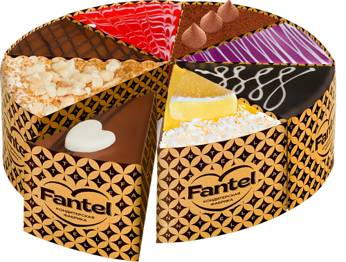 

Торт Fantel Желание Ассорти вкусов 625 г