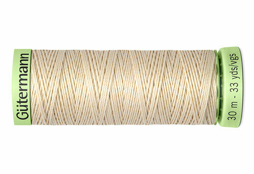 744506 Нить Top Stitch для отстрочки, 30м, 100% п/э Gutermann(169 пломбир)