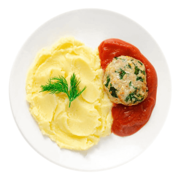 Котлета Eattery куриная со шпинатом и картофельным пюре 250 г