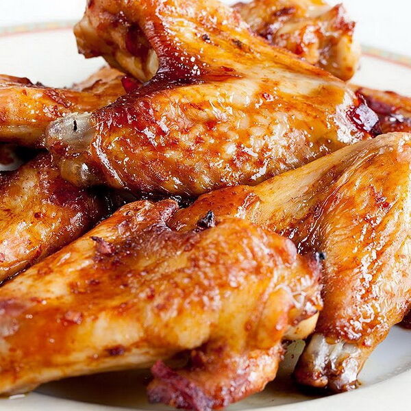 Хрустящие куриные крылышки к пиву