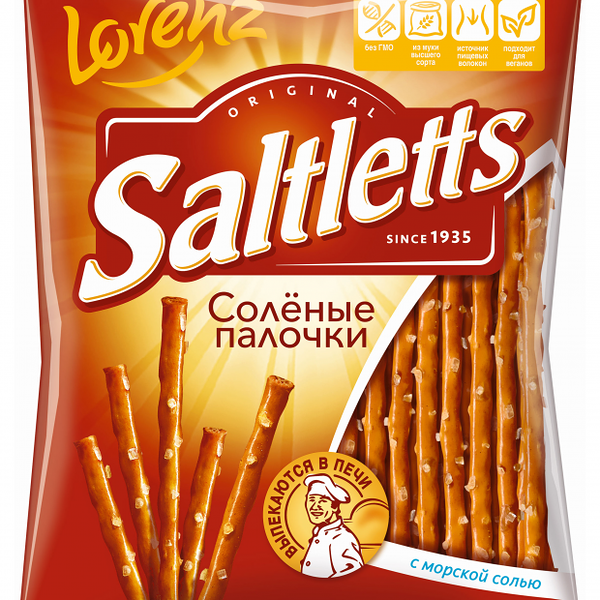 Палочки солёные Saltletts классические
