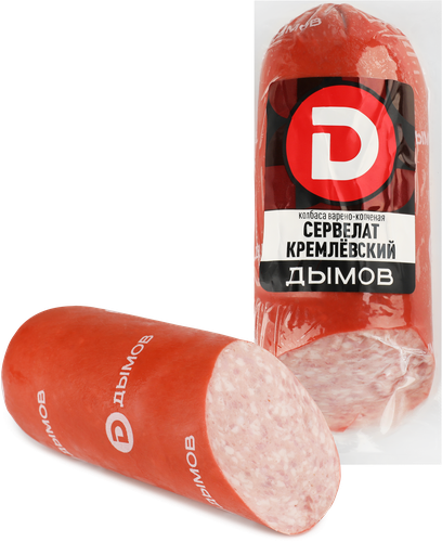 

Сервелат Дымов варёно-копчёный Кремлевский 330 г