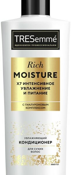 Кондиционер для волос TRESemme Rich moisture увлажняющий для сухих волос, 400мл