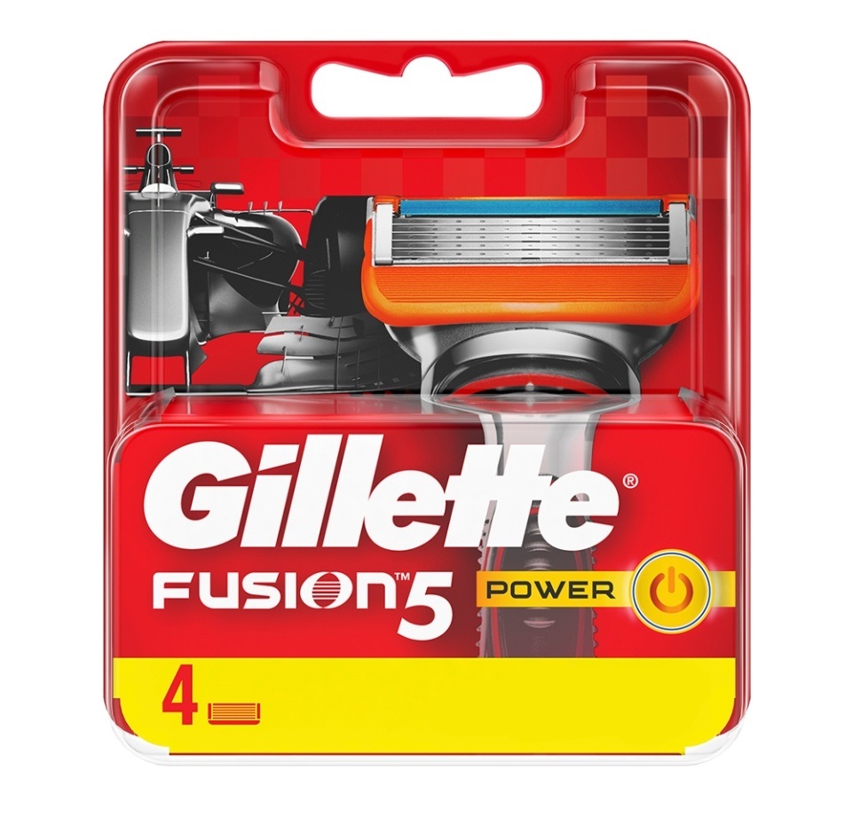 

Сменные кассеты для бритья Gillette Fusion 5 Power 4 шт.