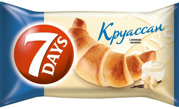 Круассан 7 Days с кремом Ваниль 65г