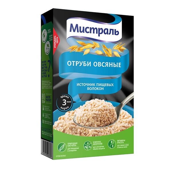Отруби Мистраль овсяные