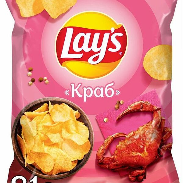 Чипсы Lay’s Краб 81г