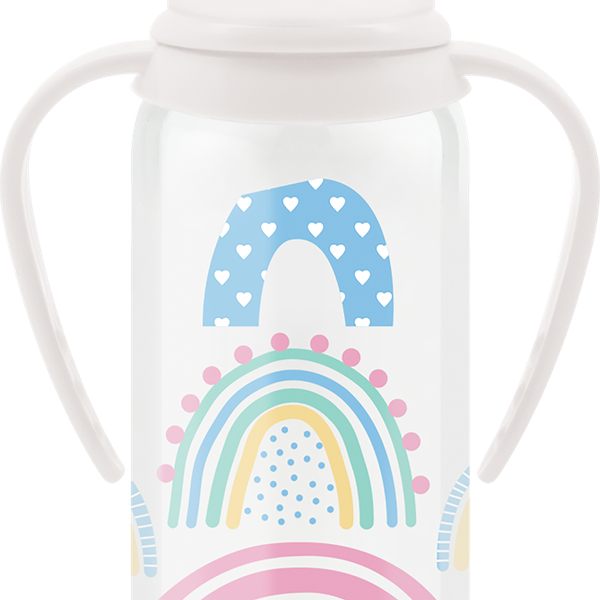 Lubby Just бутылочка с силиконовой соской 0+ 250 мл арт. 15200