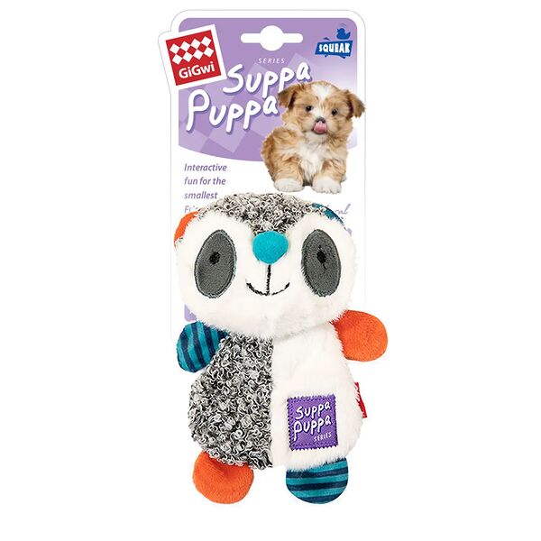 Игрушка для маленьких собак Енот с пищалкой 17,5см