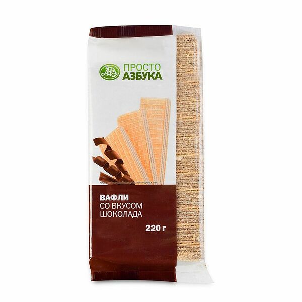 Вафли со вкусом шоколада 