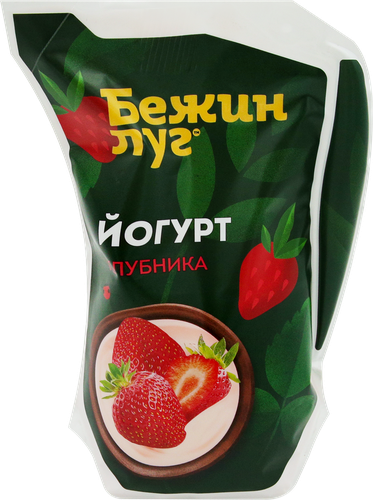 

Йогурт питьевой Бежин луг Клубника 2.5%, 900 г
