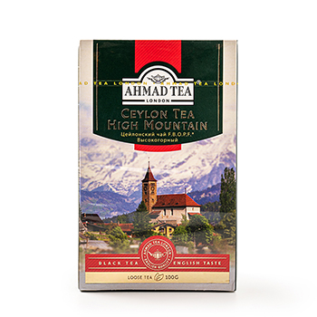 

Чай черный Ahmad Tea листовой FBOP 100г, Россия