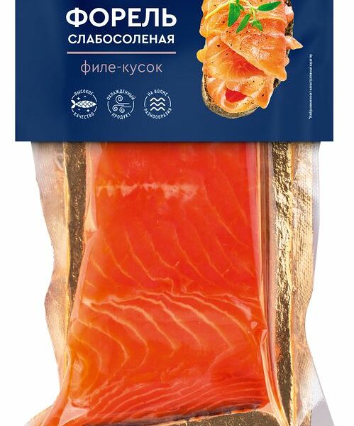 Форель Fish House слабосоленая филе-кусок 200 г