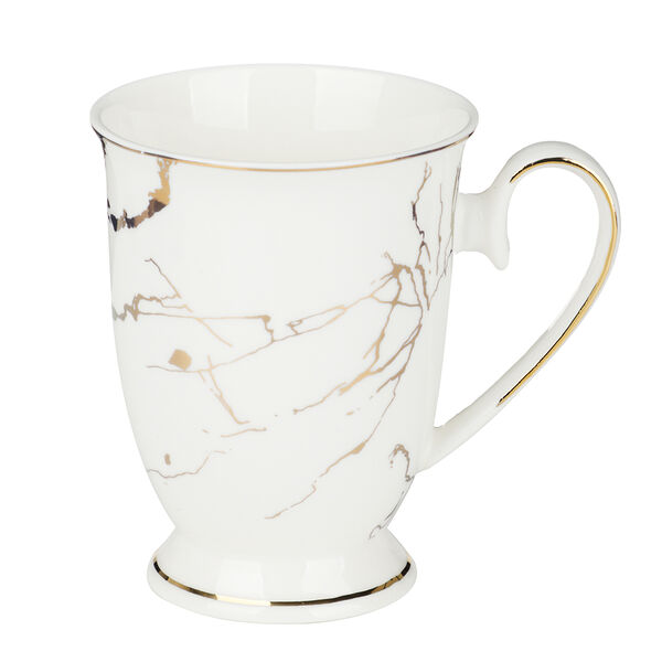 Millimi марбл вайт кружка 320мл, костяной фарфор