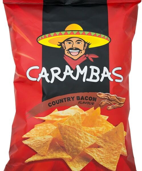 Чипсы кукурузные Carambas Country Bacon 150г