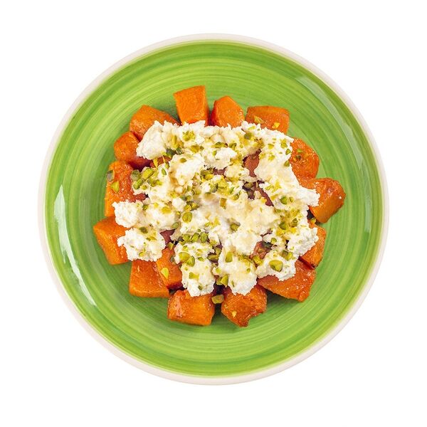 Тыква запеченная с рикоттой и фисташками Уже Готово