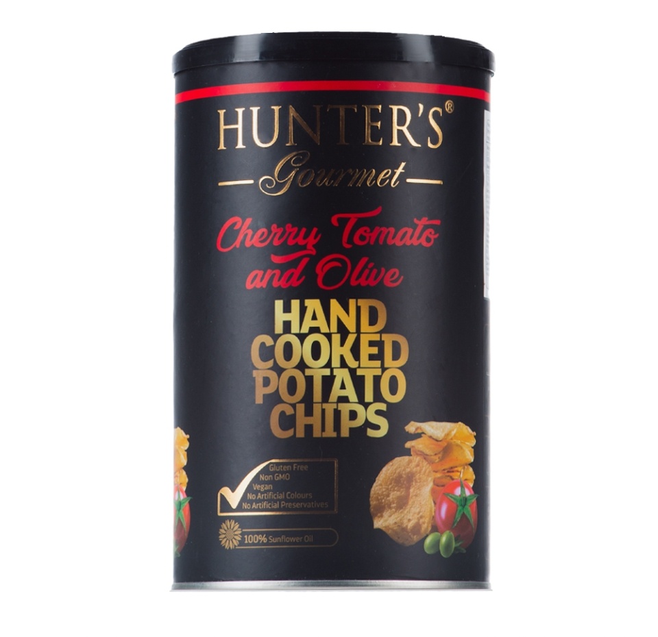 

Чипсы картофельные Hunter's Gourmet с ароматом черри и оливок 150 г