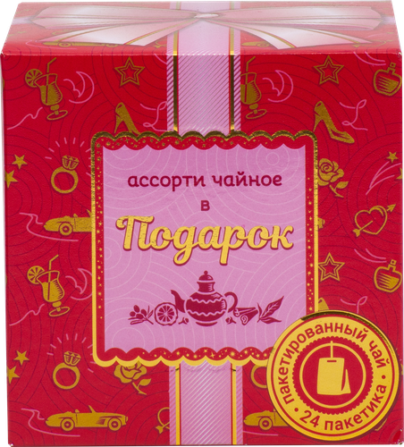 

Чай черный МАСТЕР ТИМ Госпожа удача, 24пак