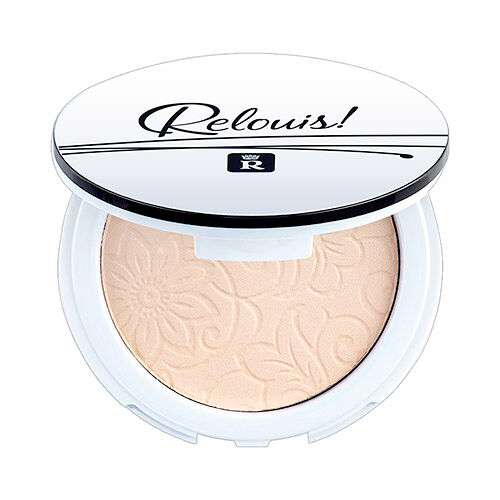 Пудра компактная для лица Relouis матирующая тон 02 слоновая кость 8.5 г