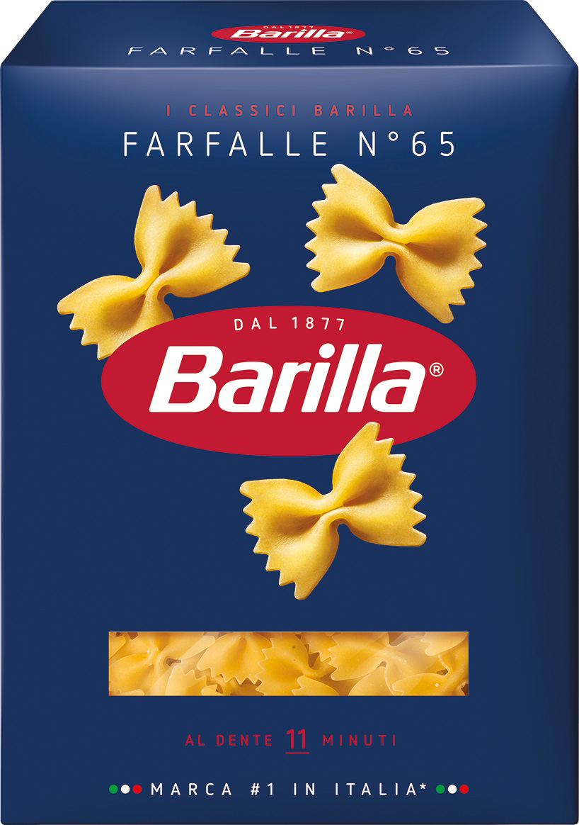 

Макароны Barilla Farfalle бантики №265 высший сорт
