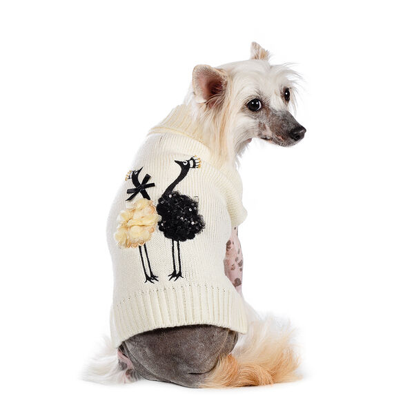 Свитер для собак 45см XL бежевый (унисекс)