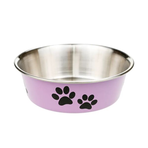 Миска металл матовая цветная 13см