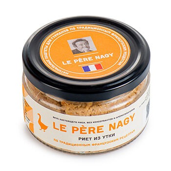Риет из утки, Le Pere Nagy 180г, Россия