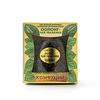 

Чай зеленый Конфуций Уважение Здоровье Оолонг, Россия