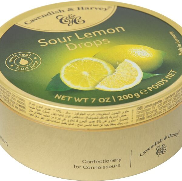 Леденцы Cavendish&Harvey Sour Lemon 200г