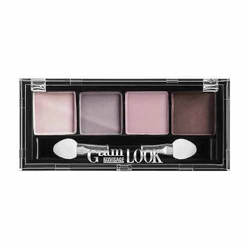 Тени для век `LUXVISAGE` GLAM LOOK 4-х цветные тон 4