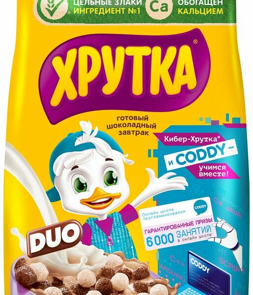 Готовый завтрак Хрутка DUO Шарики
