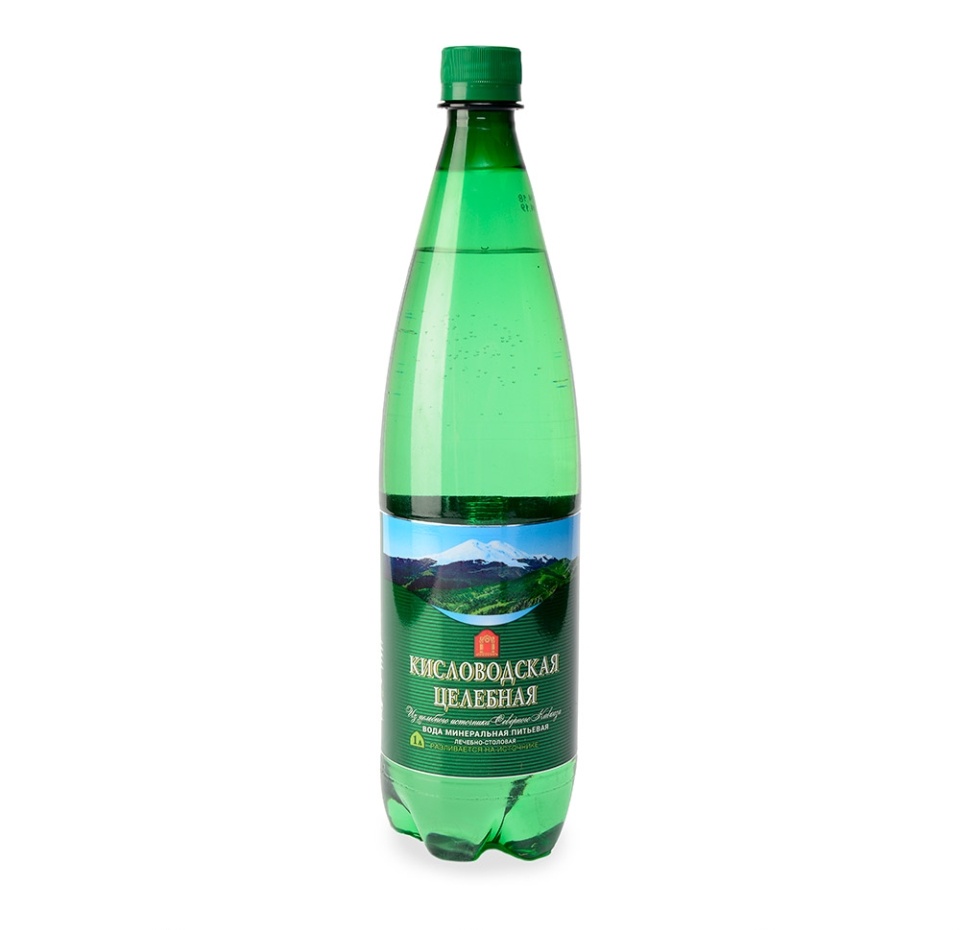 

Минеральная вода Кисловодская целебная 1 л
